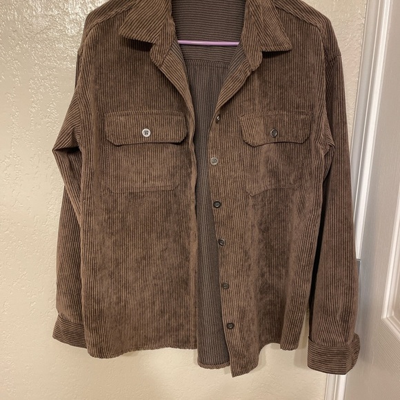 Velvet Heart Women's Brown Shirt Jacket Cottagecore 90’s Y2K Boho Sm - Picture 2 of 10